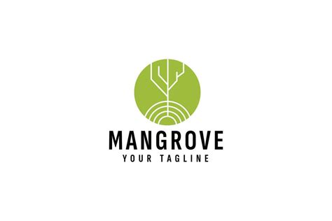 mangrove tree logo vector icon illustration 34941410 Vector Art at Vecteezy