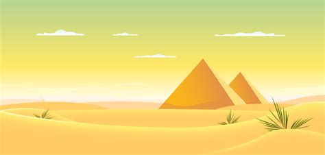 Egyptian Pyramid 263065 Vector Art at Vecteezy