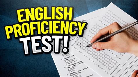 ENGLISH Proficiency Test Questions, Answers & Explanations! (How to ...