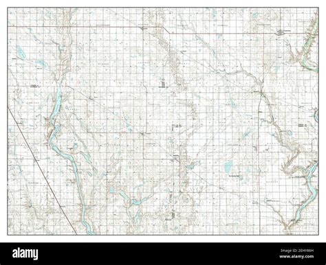 Cooperstown north dakota map Cut Out Stock Images & Pictures - Alamy