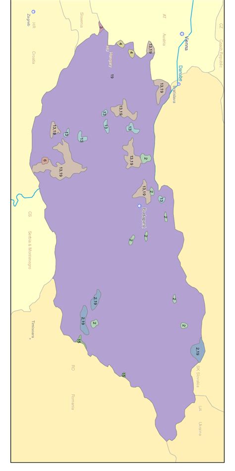 Ethnic map of Hungary. | Download Scientific Diagram