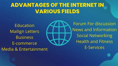 TOP 10 ADVANTAGES OF THE INTERNET IN VARIOUS FIELDS - Concepts All