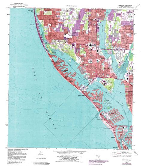 Seminole Topographic Map 1 24 000 Scale Florida | Maps Of Florida