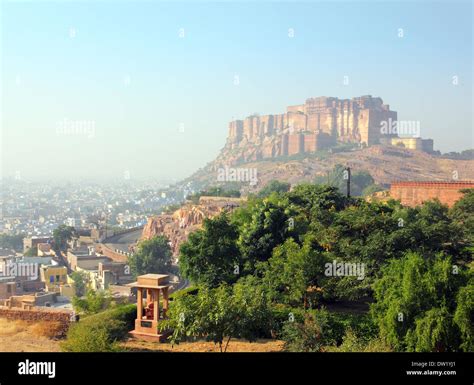 fort in Jodhpur Stock Photo - Alamy