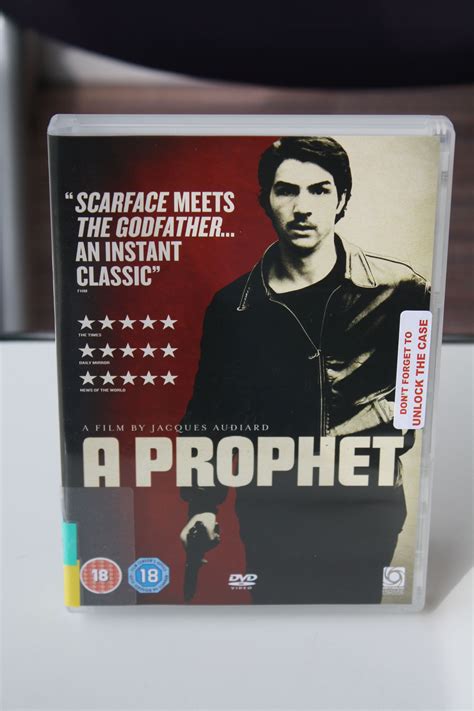 A Prophet | Scarface, The godfather, Book cover