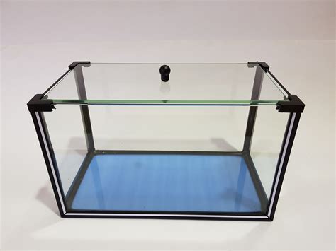 (4) 16L Fish Tank with Glass Lid 40x20x24cm – Family Pet Supplies