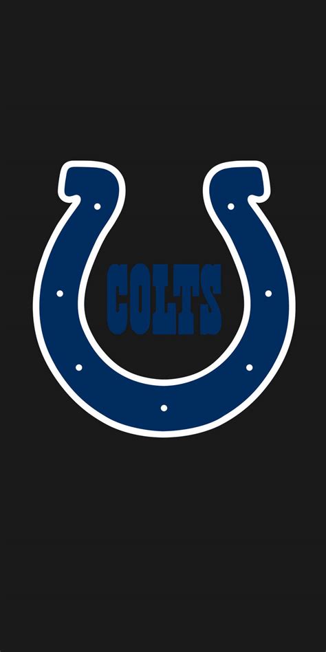 Download Indianapolis Colts Horseshoe Nfl Team Logo Wallpaper | Wallpapers.com