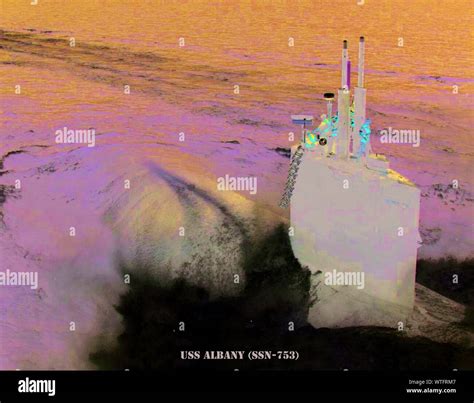 USS ALBANY (SSN-753 Stock Photo - Alamy