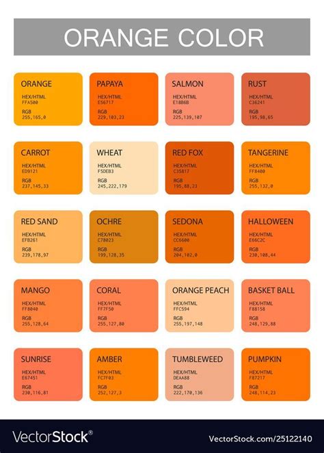 Fabulous Shades Of Orange Paint and Furnishings | Orange color palettes, Orange color, Orange ...