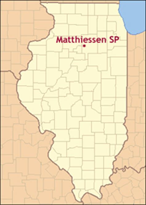 Matthiessen State Park Trails Map - Maps For You