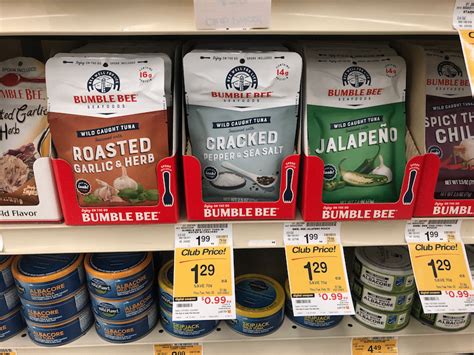 $.99 Bumble Bee Seasoned Tuna Pouches at Safeway - Super Safeway