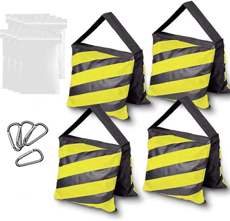 Sandbags Photography Stand Weight Bag for Light Tripod, Photo Video Studio, Outdoor Movie Screen ...