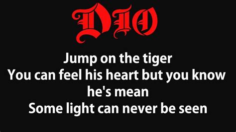 Dio Holy Diver (Lyrics) HQ Chords - Chordify