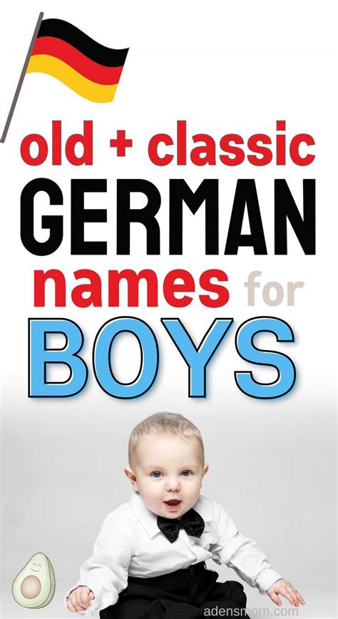 old and classic german names for boys plus meanings - picture of german baby boy wearing bowtie ...