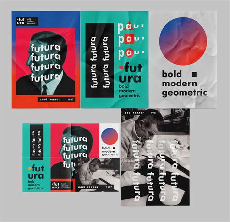 Futura Typeface Poster on Behance