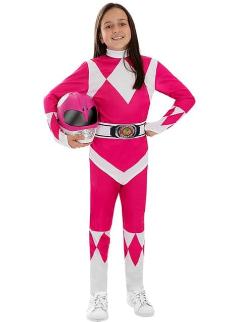 Pink Power Ranger Costume for Kids | Funidelia