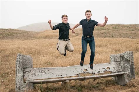 Navarro Point, California foggy engagement shoot | Equally Wed