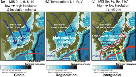 East Asian Monsoon History and Paleoceanography of the Japan Sea Over ...