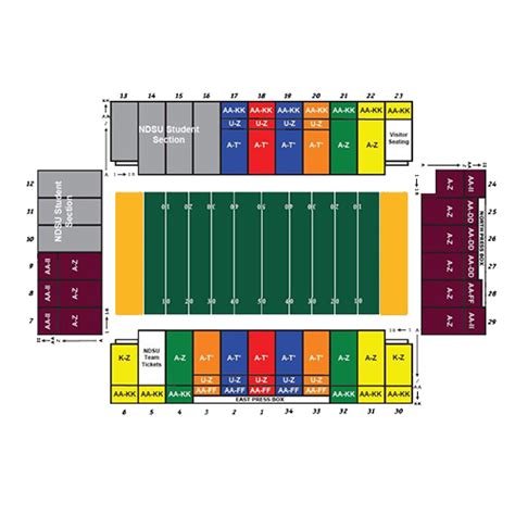 Fargo Dome Seating Chart | Brokeasshome.com