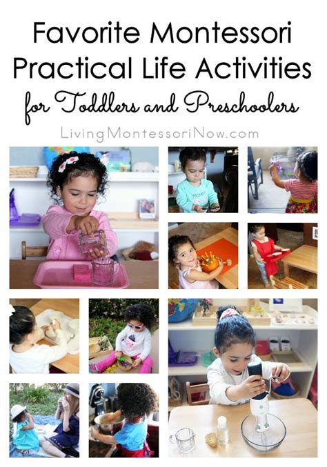 Montessori Practical Life Activities