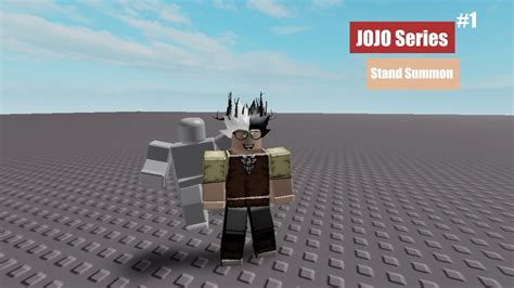 Roblox How To | JoJo Stand Series Your First Stand! Part 1 - YouTube