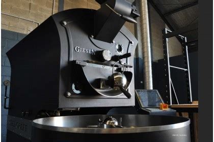 Giesen 15kg coffee roaster machine for shop, cafe and industry use.