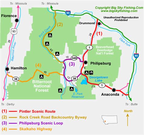 The Philipsburg Valley Scenic Loop in Southwest Montana : Information ...