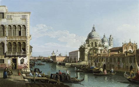 Great Paintings, Old Paintings, Santa Maria, Francesco Guardi, Canal Grande, Venice Painting ...