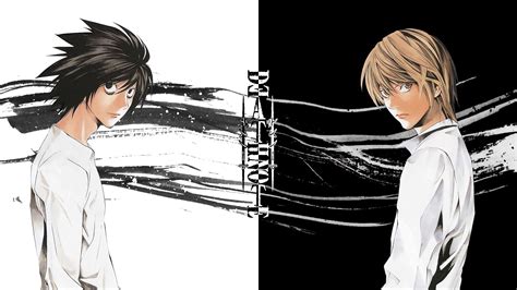 Light Yagami And L Wallpaper