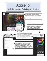 Aggie.io Instruction Manual.pdf - Aggie.io: A Collaborative Painting Application To start a ...