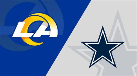 Los Angeles Rams vs. Dallas Cowboys Matchup Preview (9/13/20): Betting Odds, Depth Charts, Live ...