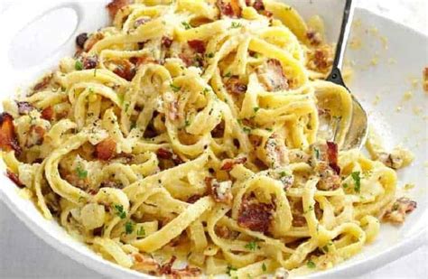 Tagliatelle Carbonara - CooksClub