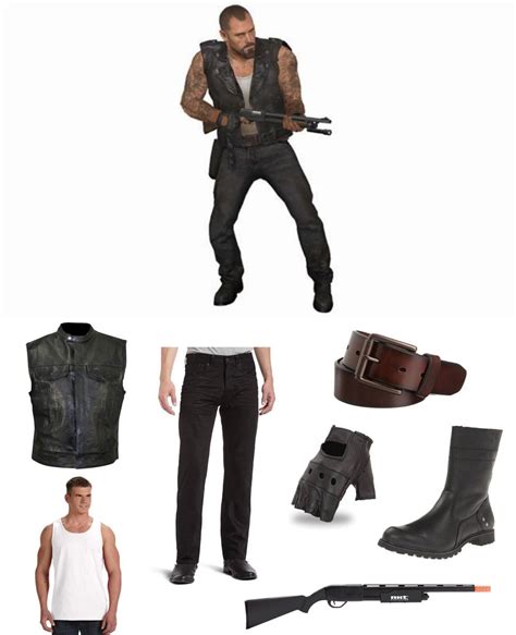 Francis from Left 4 Dead Costume | Carbon Costume | DIY Dress-Up Guides for Cosplay & Halloween