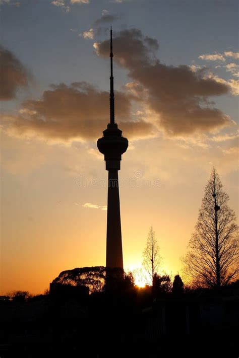 China Central Television (CCTV) Tower Stock Photo - Image of structure ...