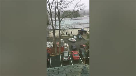 Time Lapse of First 2016 Snowfall (East Fishkill NY) - YouTube