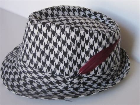 Fedora Hat Houndstooth-BCS Champion ALABAMA Crimson Tide