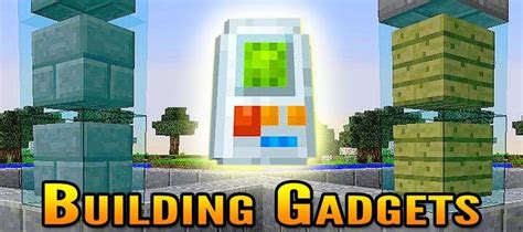 Building Gadgets for Minecraft 1.16.5