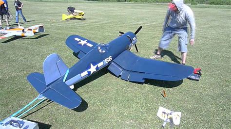 RC Airplanes - 1/4 F4U Corsair - YouTube