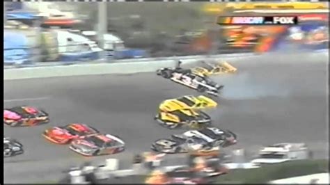 Dale Earnhardt Fatal Crash - Call by MRN - YouTube