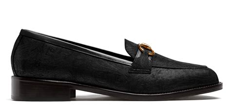 Horsebit Loafer - black velvet