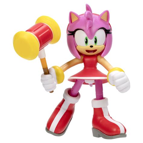 Sonic the Hedgehog – Modern Amy with Hammer Action Figure Set, 2 Pieces - Walmart.com