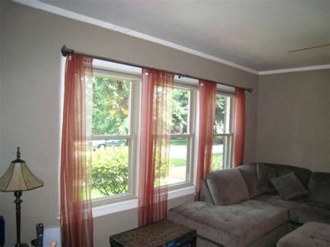 curtains for two windows close together medium size of panel window curtain ideas bay window ...