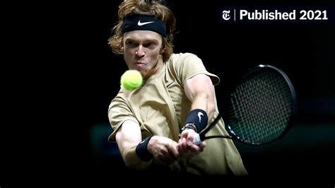 This Andrey Rublev Is a Master With a Racket - The New York Times