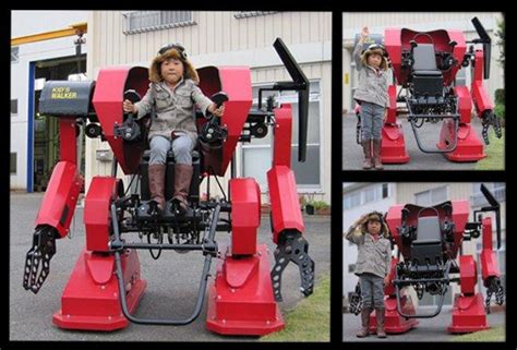 Kid’s Walker offers Mech Warrior experience for tiny tots | Ubergizmo