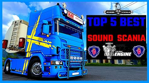 TOP 5 BEST SOUND SCANIA V8 ETS2 MODS 1.40,1.45 - YouTube