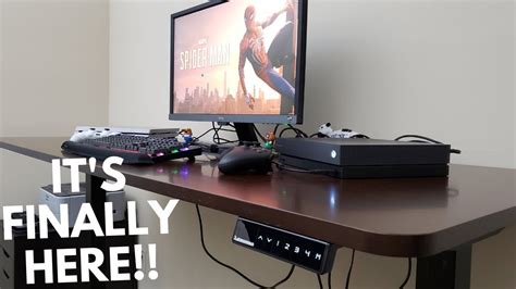 Autonomous Standing Desk Review... The BEST Gaming Setup?? - YouTube