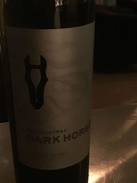 Dark horse wine logo is both a horse and a wine glass : r/DesignPorn