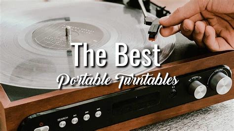 The Best Portable Turntables (Top 3 Reviews)