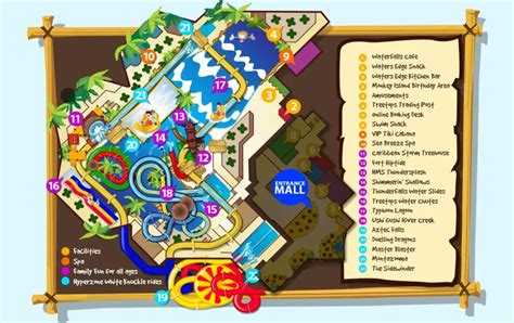 Sandcastle Water Park Map and Brochure (2019 - 2023 ...