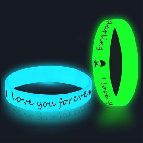 Glow In Dark Silicone Wristband - Devote Silicone